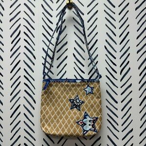 Vera Bradley Beach Crossbody in Fireworks Medallion